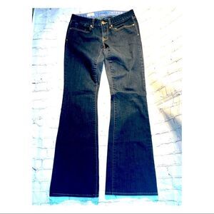 GAP 1969 Curvy Dark Jeans 26/2R WIde Leg